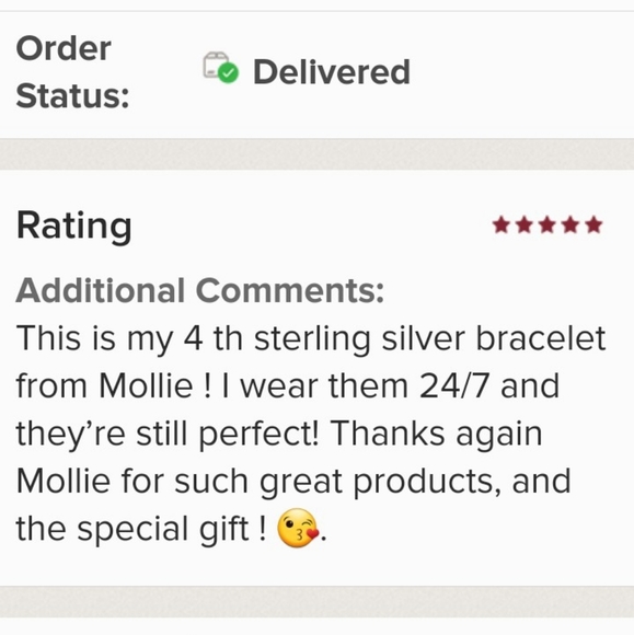 NEW Peacock Sterling Silver Feather Open Bracelet - Picture 15 of 15